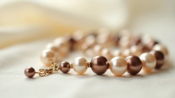 Les bijoux en perles marron boostent votre énergie positive